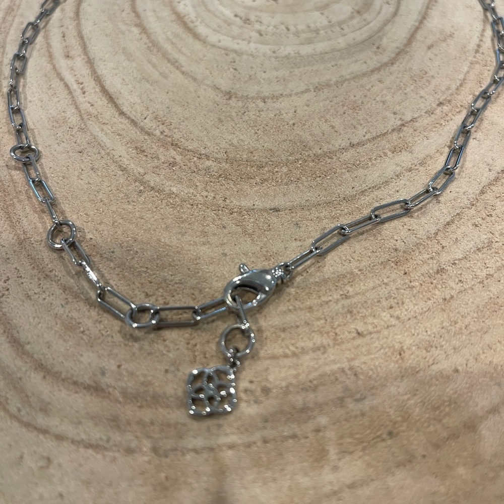 Kendra Scott Silver Chain Necklace -Target $50 new